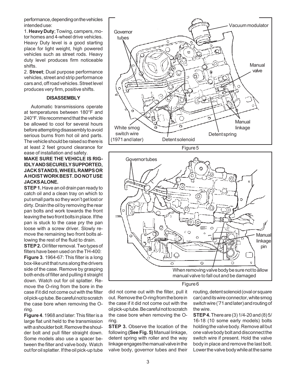 B&M 20260 SHIFT IMPROVER KIT User Manual | Page 3 / 6