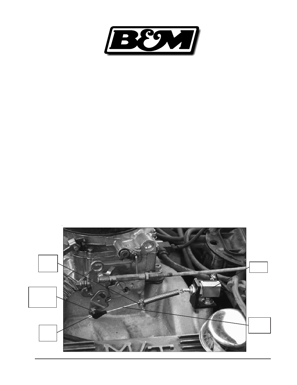 B&M 20297 KICKDOWN SWITCH KIT User Manual | 1 page