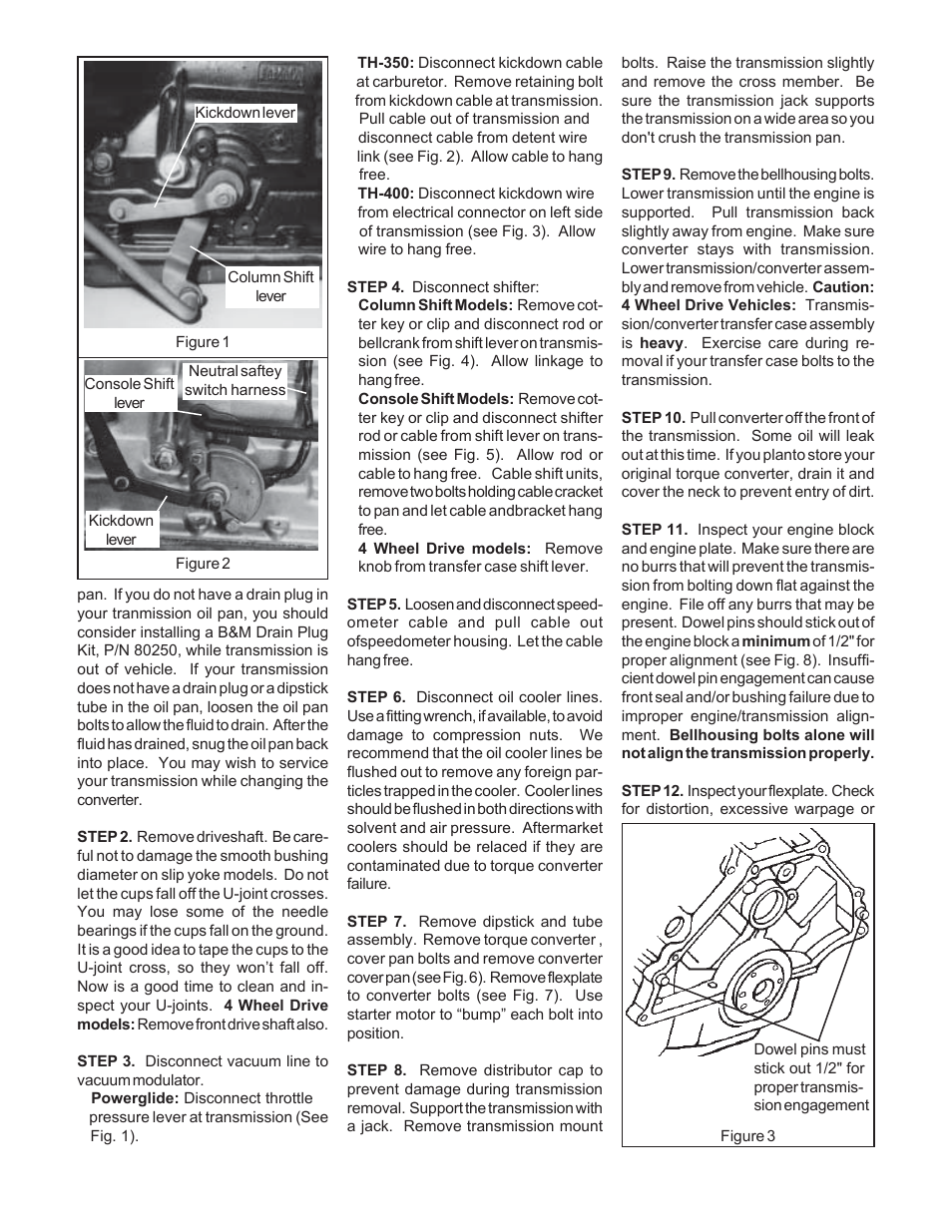 B&M 20480 NITROUS HOLESHOT 2400 User Manual | Page 2 / 6