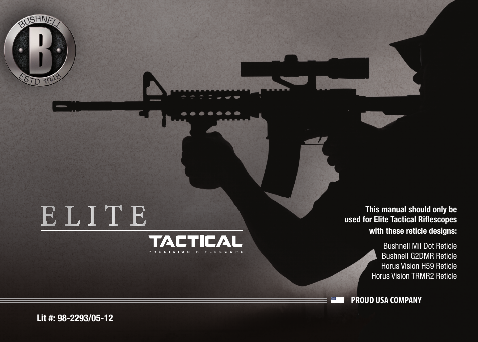 Bushnell 98-2293/05-12 User Manual | 28 pages