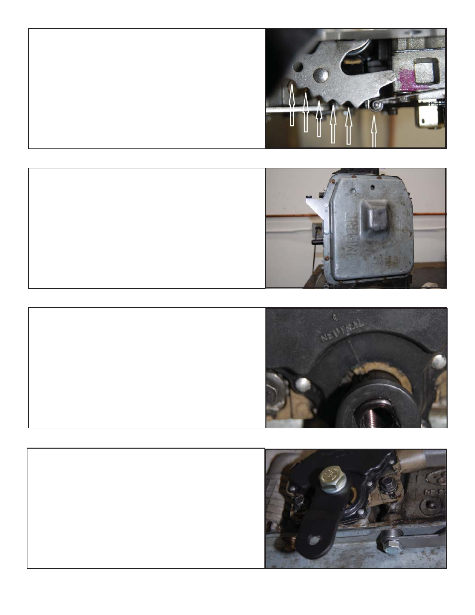 B&M 40504 BRACKET AND LEVER KIT, 4R70W User Manual | Page 5 / 7