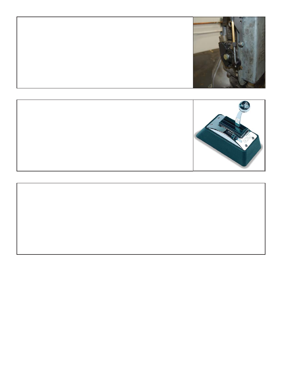 B&M 40504 BRACKET AND LEVER KIT, 4R70W User Manual | Page 7 / 7