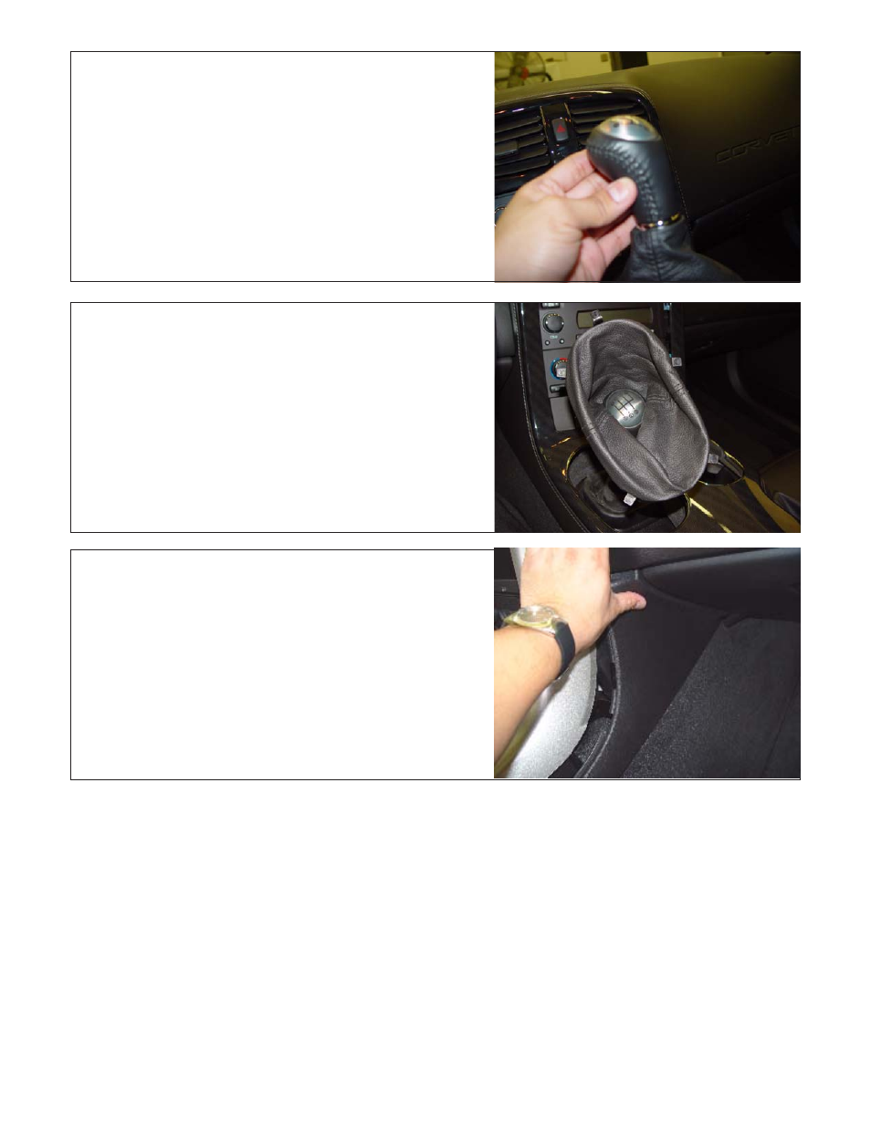 B&M 45034 PRECISION SPORT SHIFTER - 08 & UP CORVETTE C6 & Z06 User Manual | Page 9 / 11