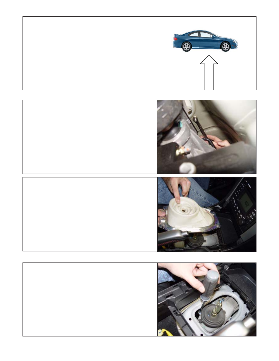 B&M 45043 PRECISION SPORT SHIFTER - O4 + GTO User Manual | Page 4 / 10