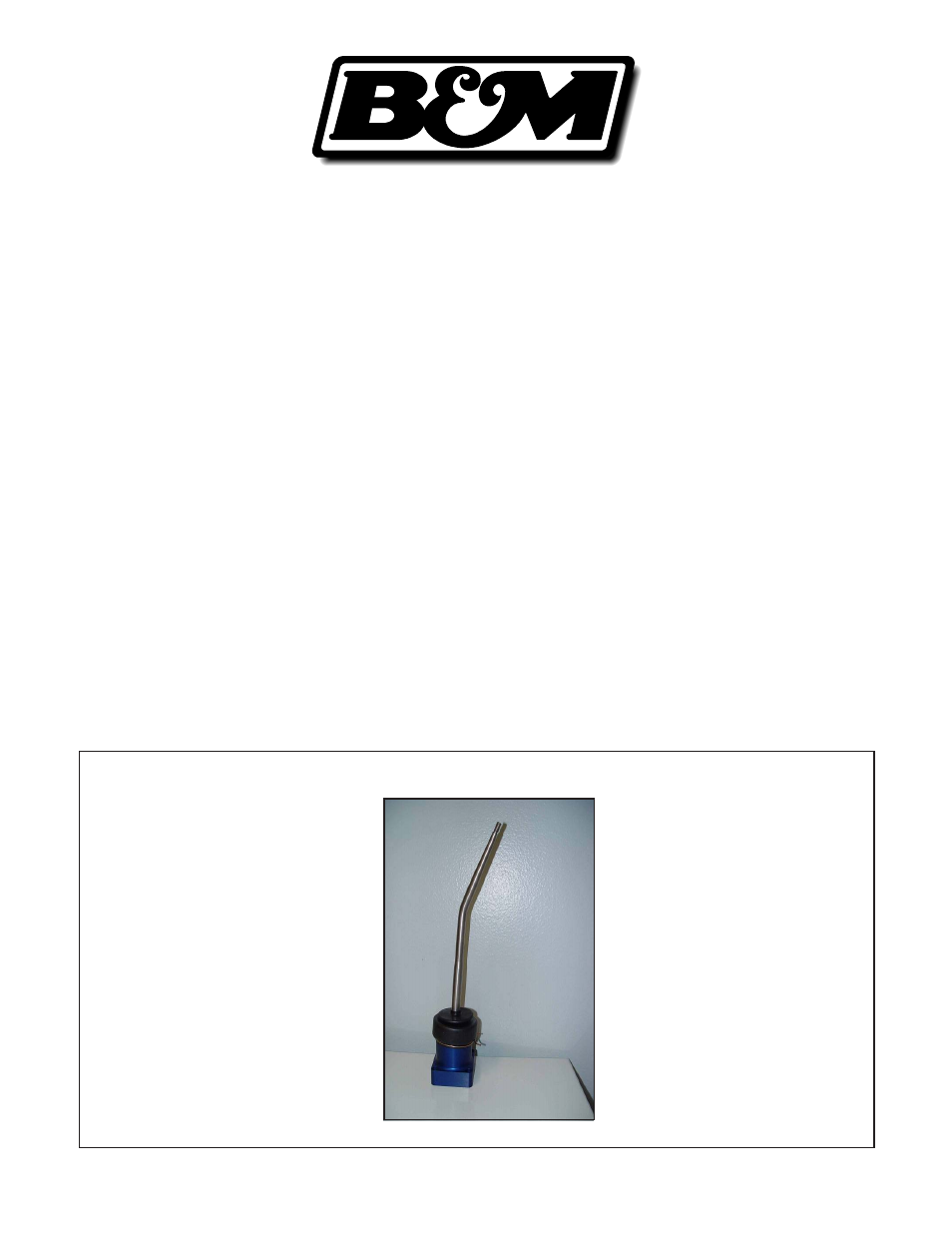 B&M 45048 PREC SHIFTER JEEP 99-01 JEEP WRANGL User Manual | 12 pages