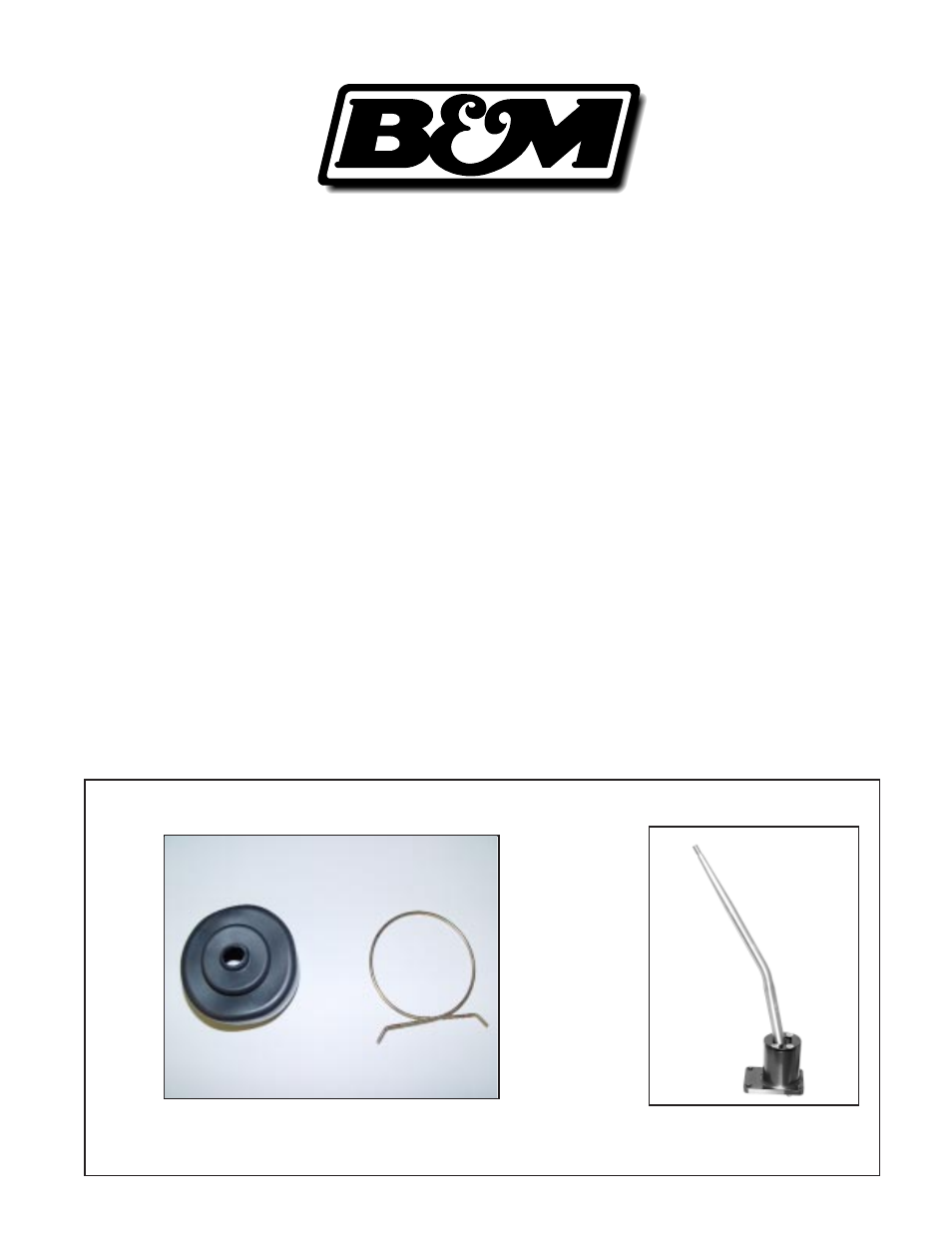 B&M 45059 PRECISION SPORT SHIFTER - 90 - 98 JEEP W/AX15 User Manual | 9 pages