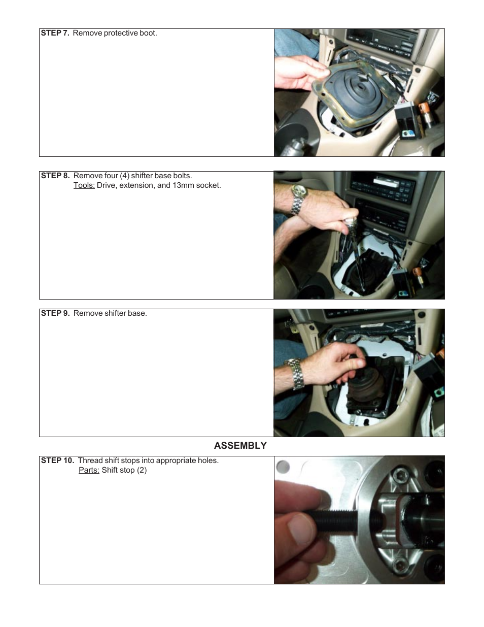 B&M 45070 PRO RIPPER SHIFTER - MUST W/T5 & T45 User Manual | Page 4 / 9