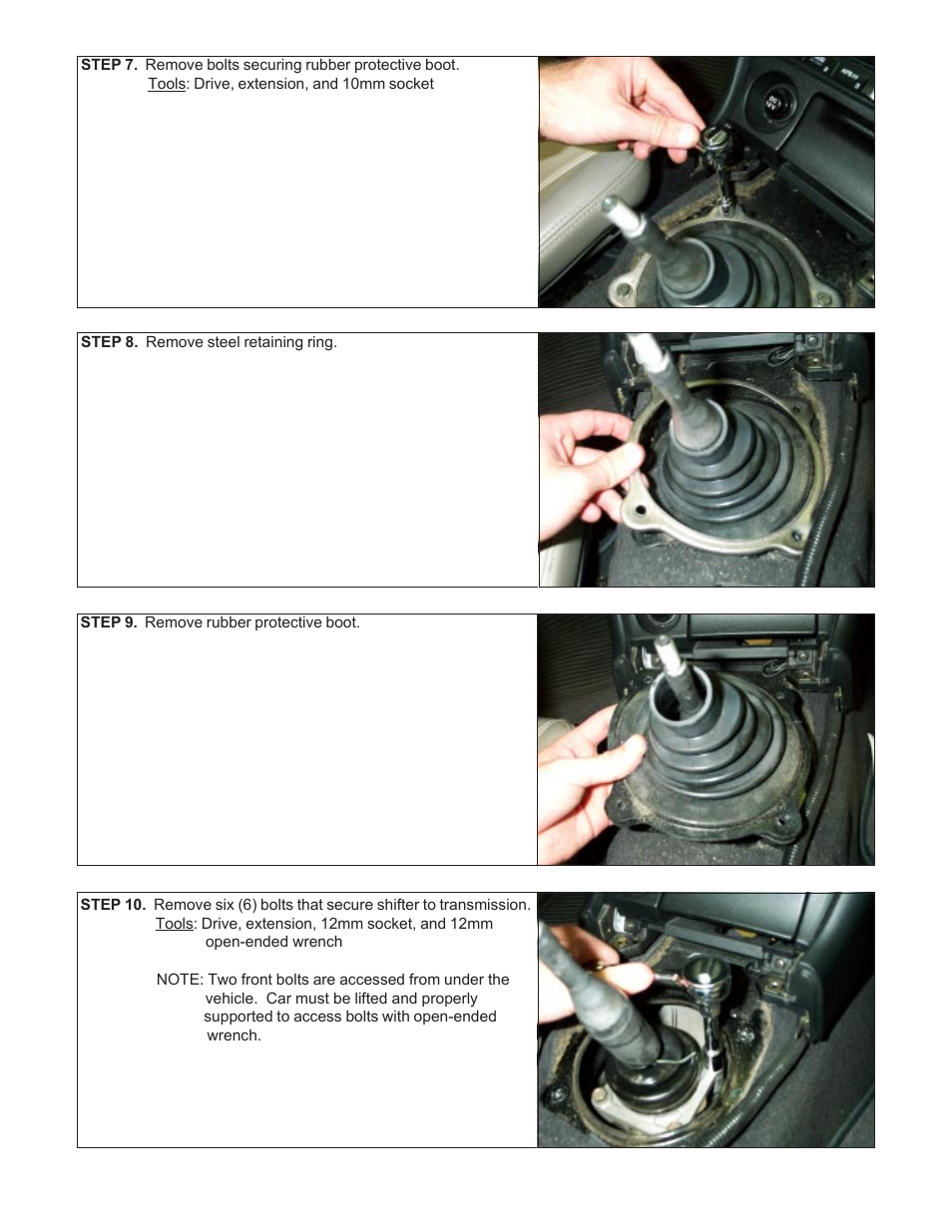 B&M 45088 PRECISION SPORT SHIFTER - 88 - 99 NISSAN 240SX User Manual | Page 4 / 7