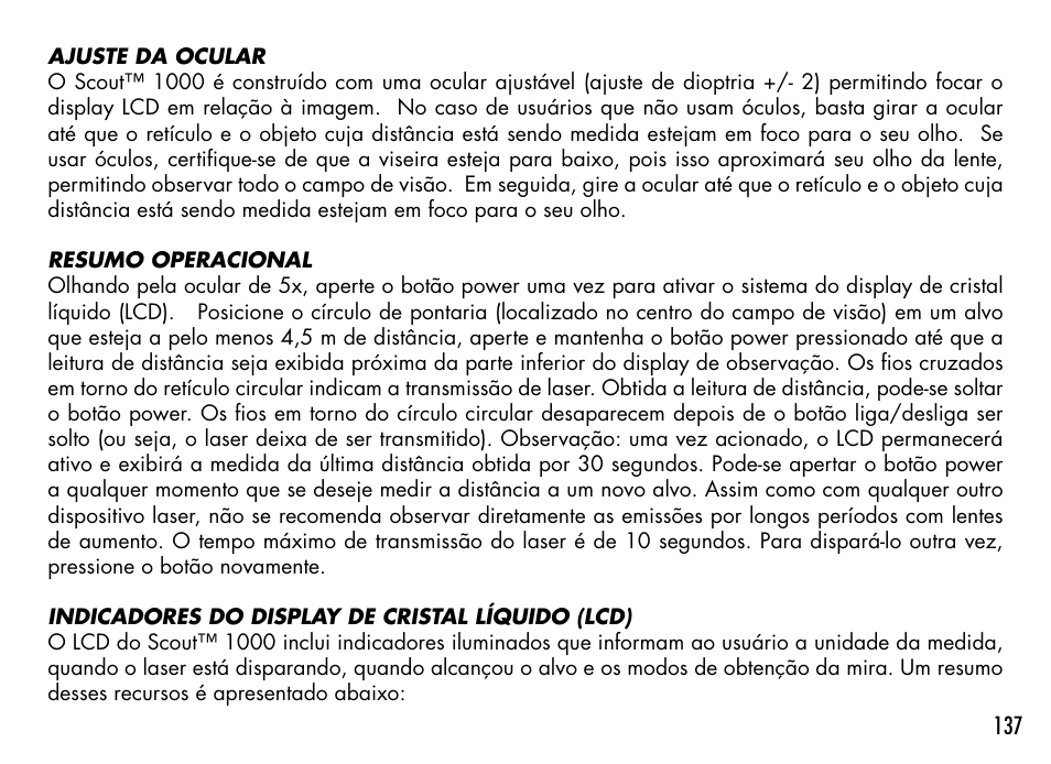 Bushnell 1000 User Manual | Page 137 / 155