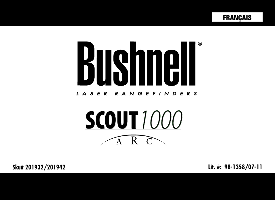 Scout | Bushnell 1000 User Manual | Page 27 / 155