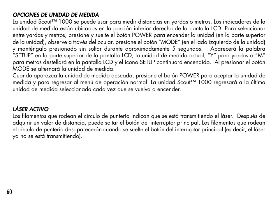 Bushnell 1000 User Manual | Page 60 / 155