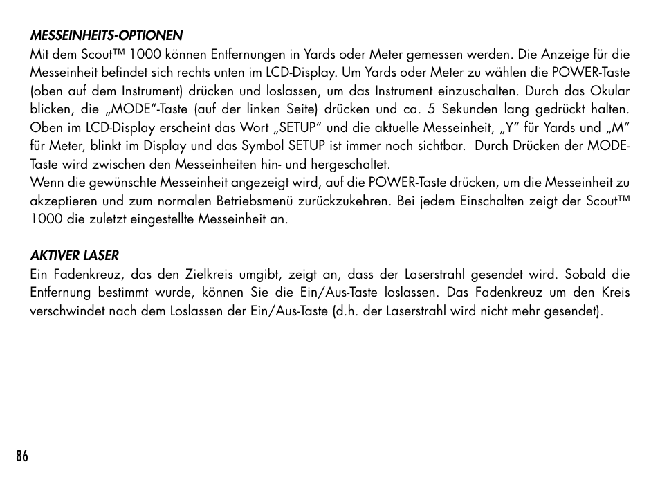 Bushnell 1000 User Manual | Page 86 / 155