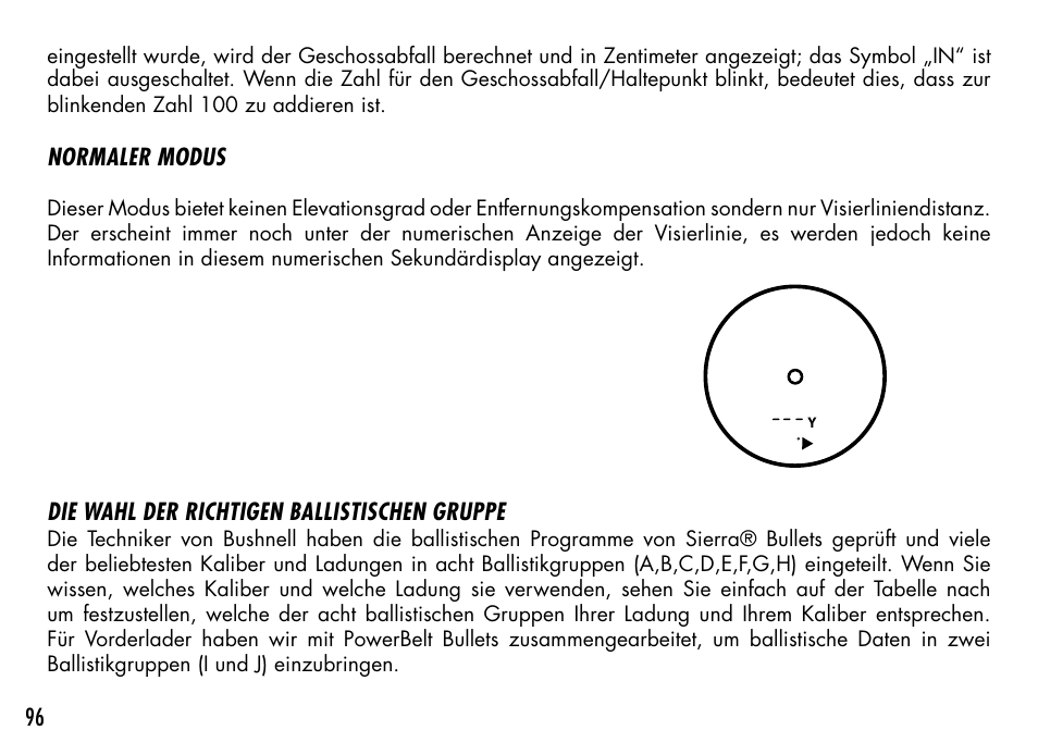 Bushnell 1000 User Manual | Page 96 / 155