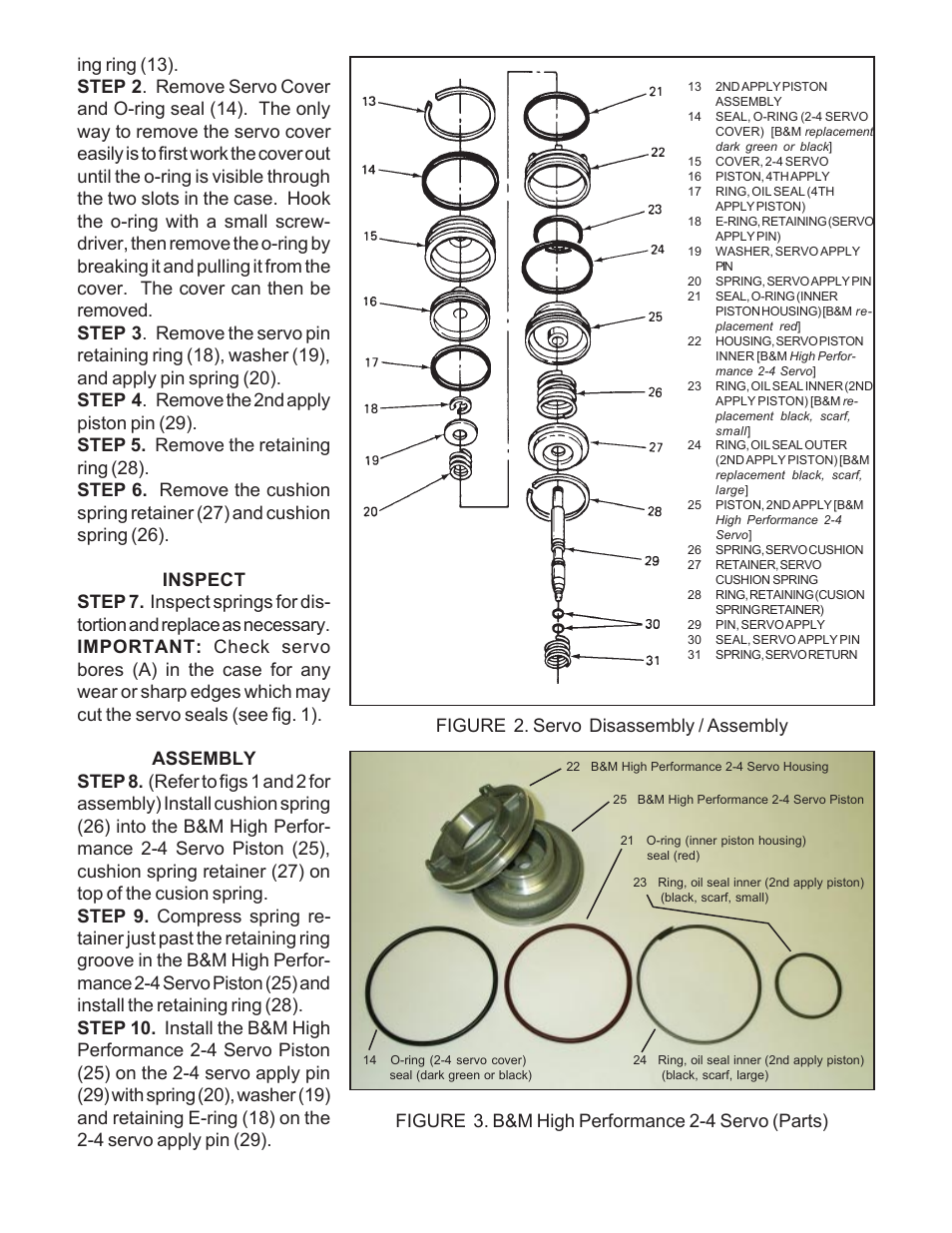 B&M 70225 HI PERF SERVO User Manual | Page 2 / 3