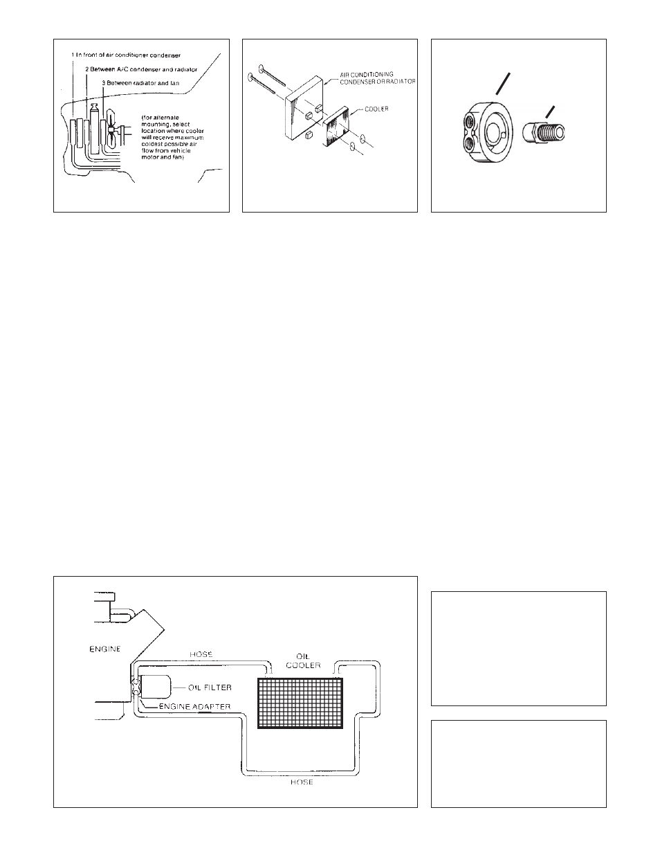 B&M 70270 ENGINE OIL COOLER User Manual | Page 2 / 2