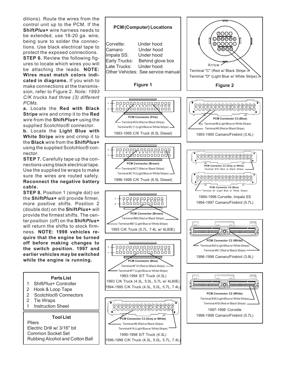 Figure 2 | B&M 70380 SHIFTPLUS User Manual | Page 2 / 2