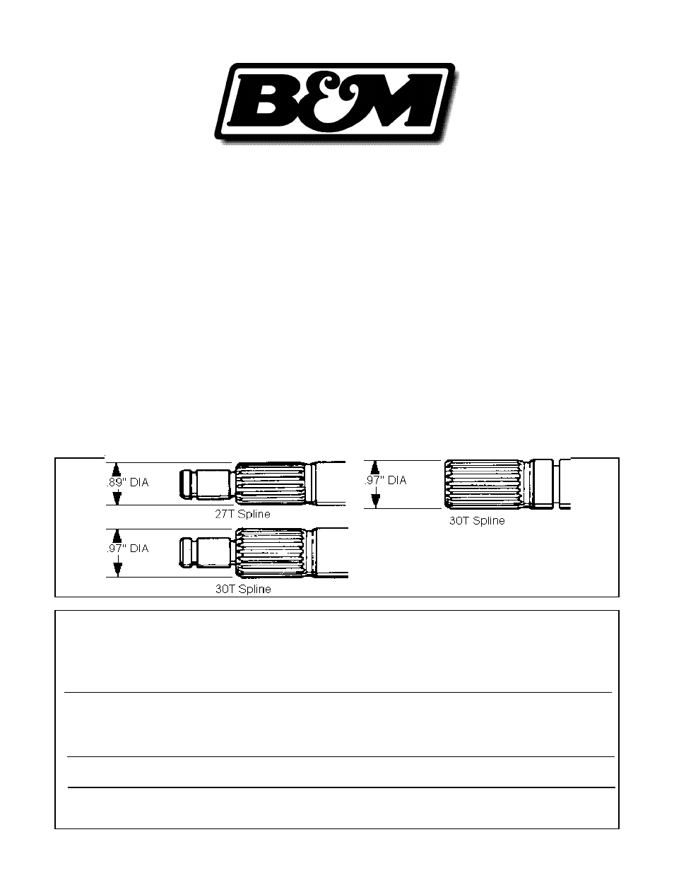 B&M 70441 HOLESHOT 2400 User Manual | 5 pages