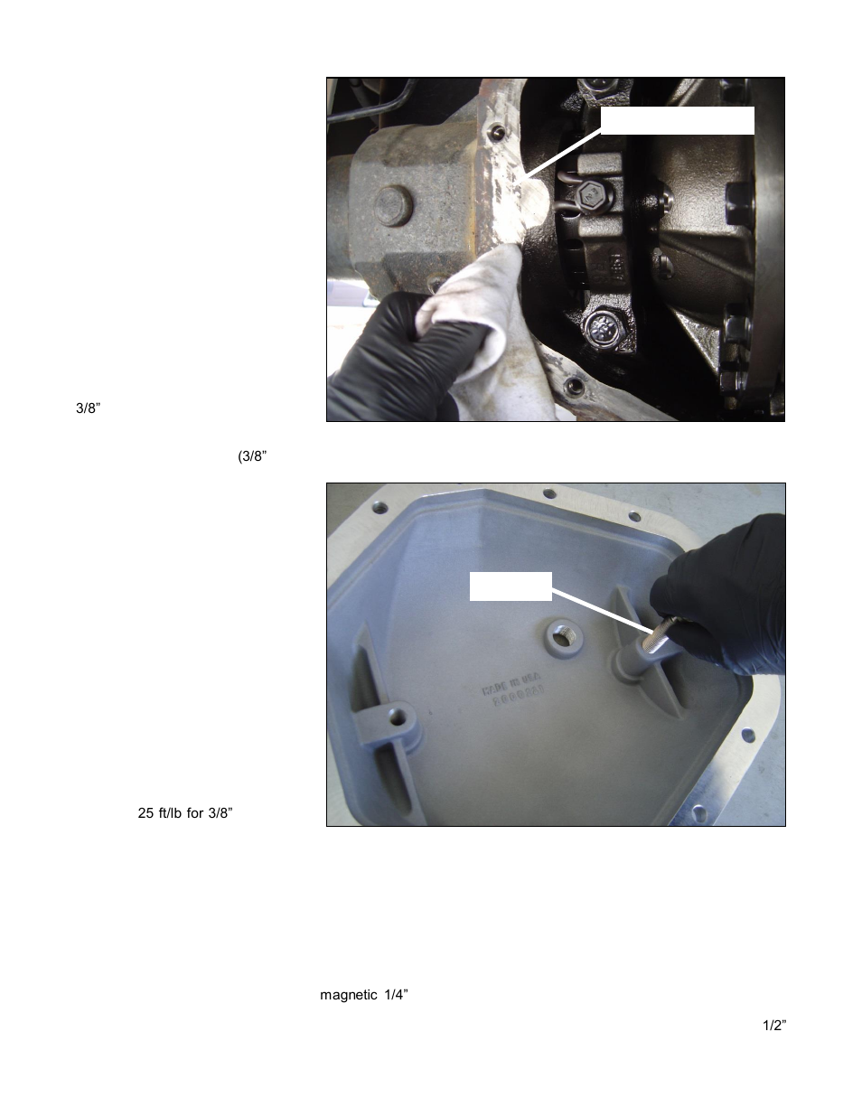 B&M 70501 Cast Aluminum Rear End Cover for GM 10.5 14 Bolt User Manual | Page 2 / 3