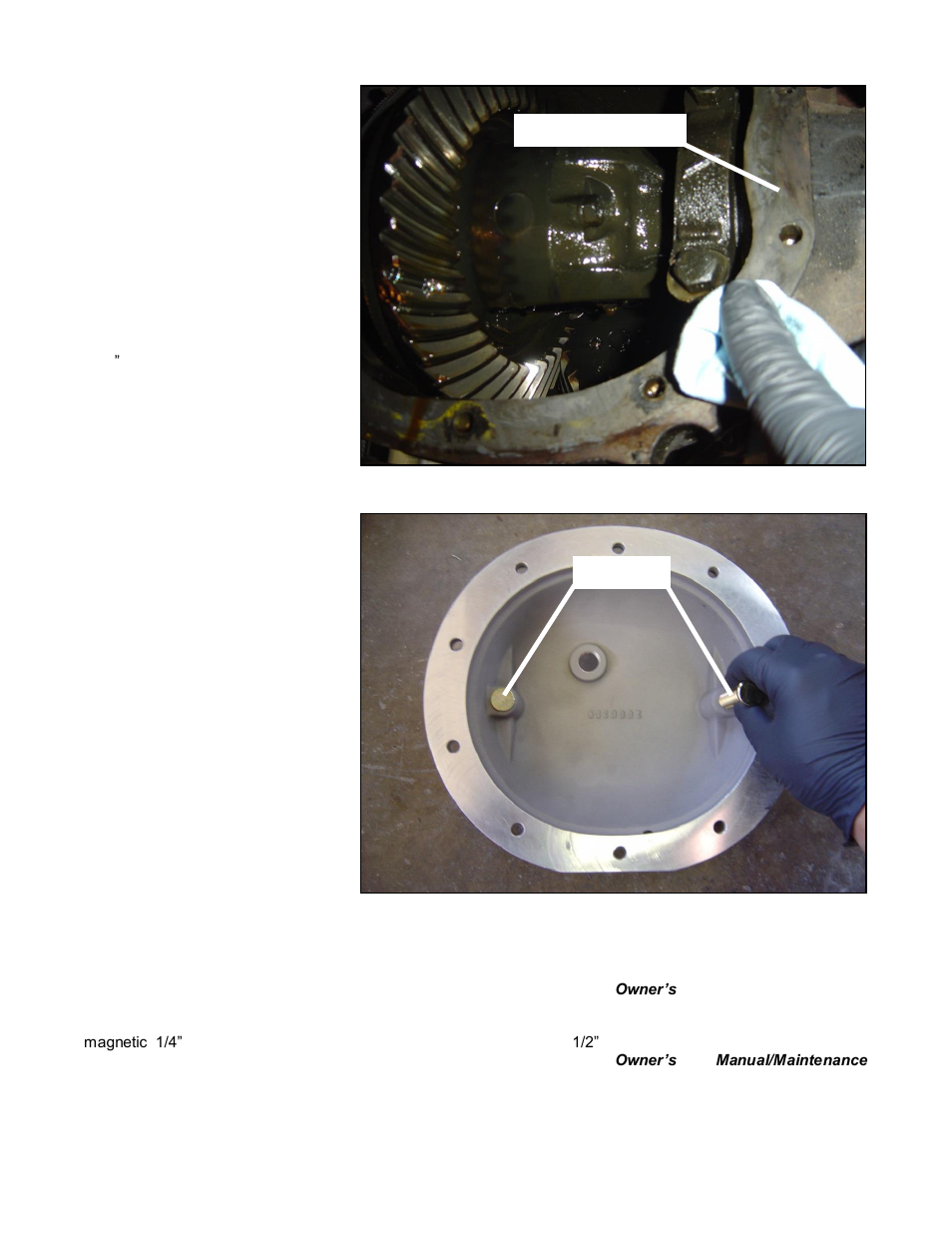 B&M 70503 CAST ALUMINUM REAR END COVER FOR GM 8.2 10 BOLT B.O.P. User Manual | Page 2 / 3