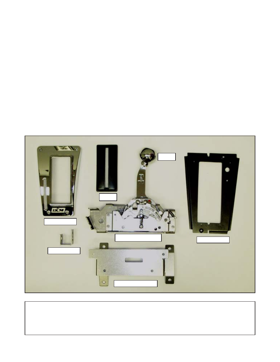 Warning | B&M 80688 CONSOLE QUICKSILVER User Manual | Page 6 / 6