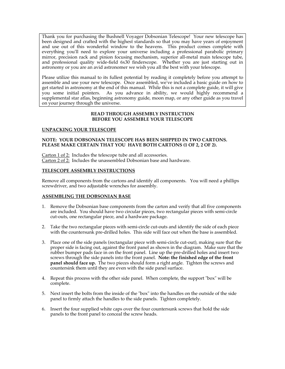 Bushnell VOYAGER 78-8000 User Manual | Page 2 / 9