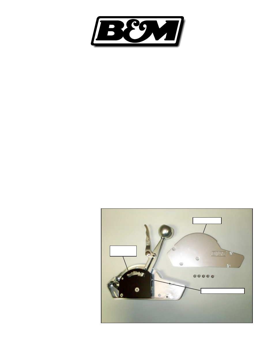 B&M 80797 STREET BANDIT SHIFTER User Manual | 8 pages