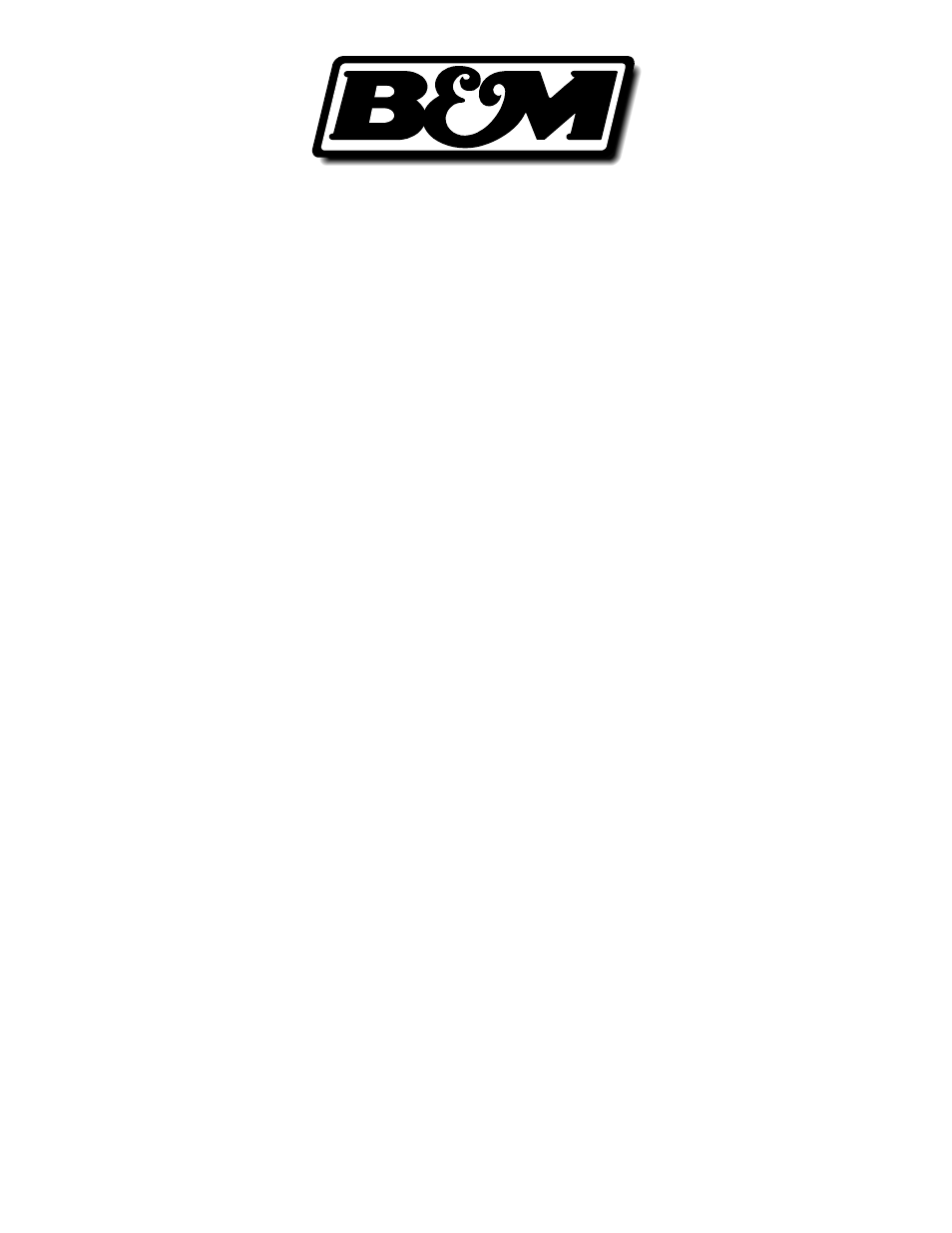 B&M 81121 STEALTH PRO RATCHET SHIFTER User Manual | 8 pages