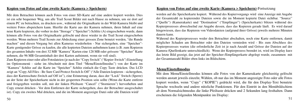Bushnell TRAILSCOUT Nov-00 User Manual | Page 26 / 44