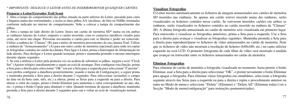 Bushnell TRAILSCOUT Nov-00 User Manual | Page 39 / 44