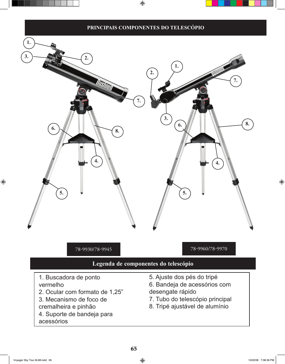 Bushnell 78-9960 User Manual | Page 65 / 74