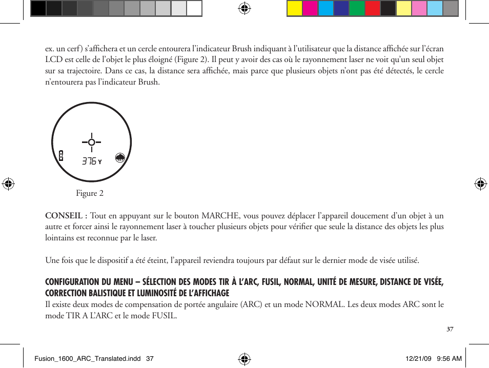 Bushnell Fusion 201042 User Manual | Page 37 / 156
