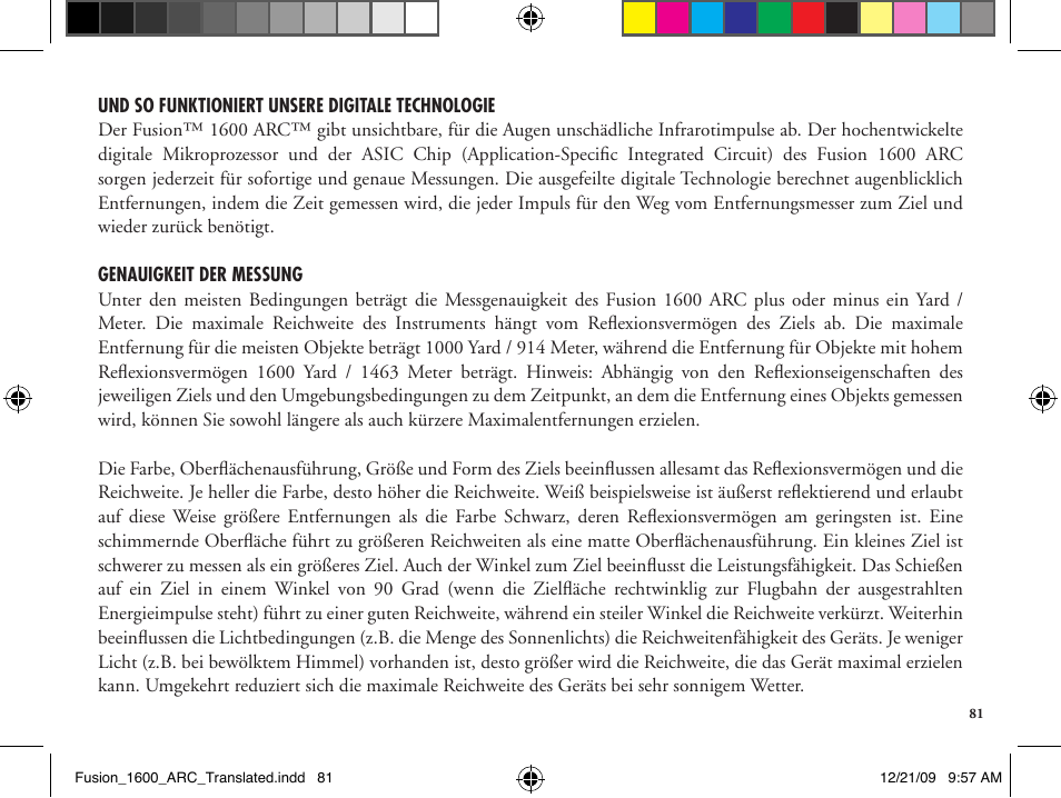 Bushnell Fusion 201042 User Manual | Page 81 / 156