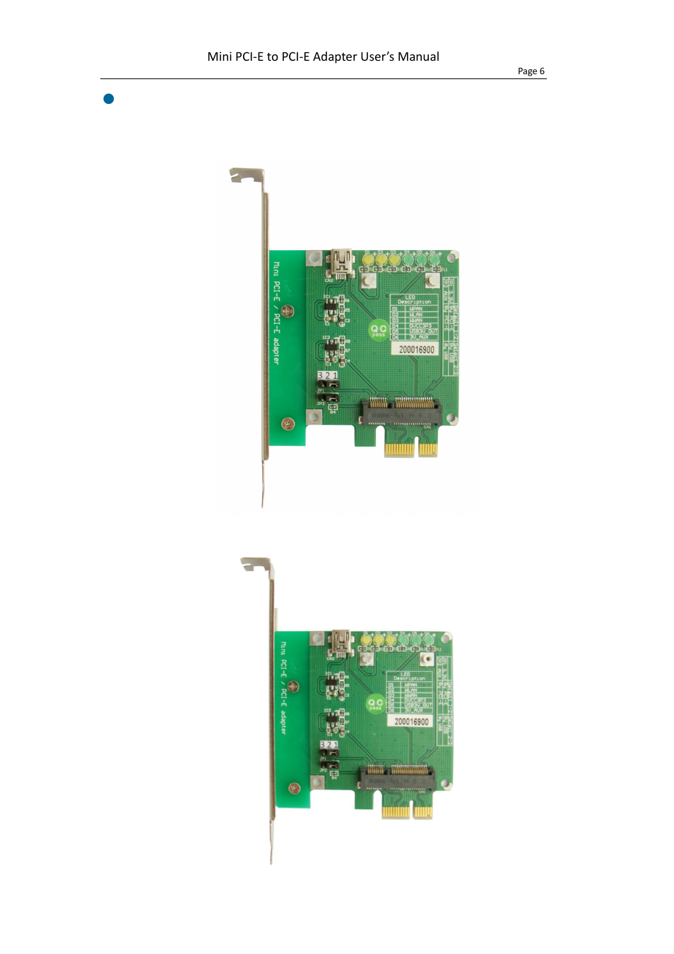 Pci-e access style | Bplus MP1 User Manual | Page 7 / 14