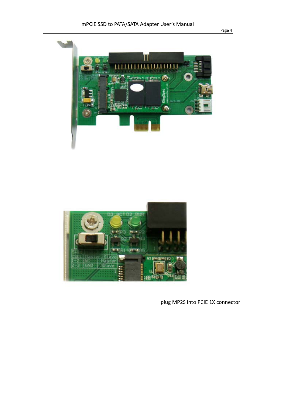 Bplus MP2S User Manual | Page 5 / 7