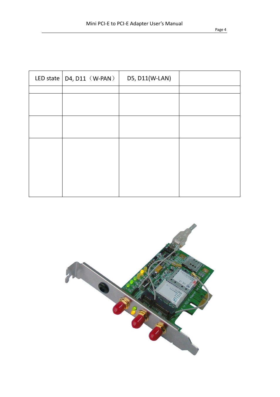 Table1 | Bplus MP2A User Manual | Page 5 / 16