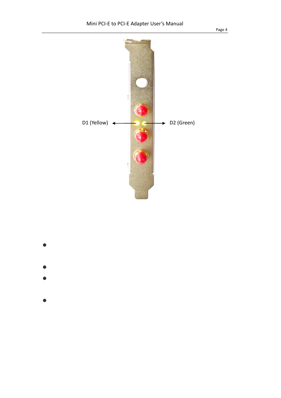 0 features | Bplus MP2W User Manual | Page 5 / 12