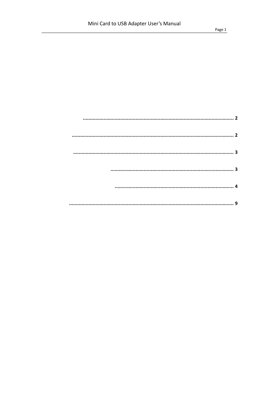 Bplus USBMV User Manual | Page 2 / 10