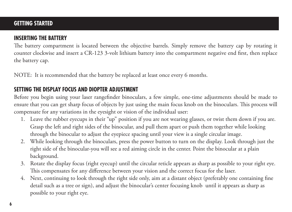 Bushnell FUSION 1600 201250 User Manual | Page 6 / 156