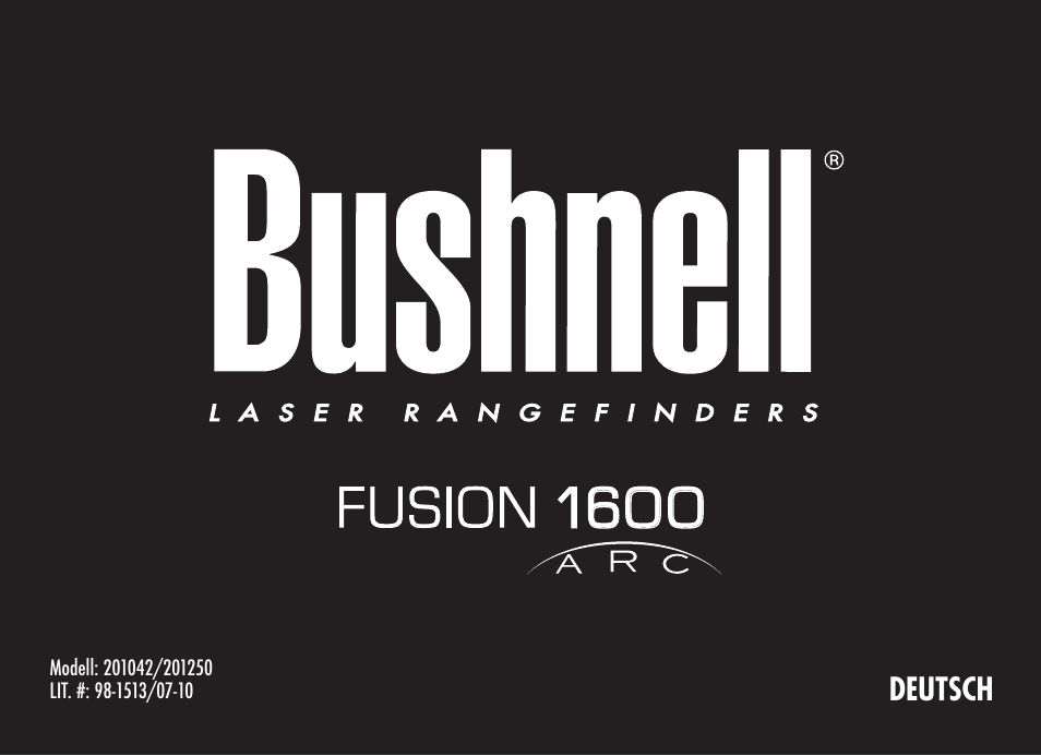 Bushnell FUSION 1600 201250 User Manual | Page 79 / 156