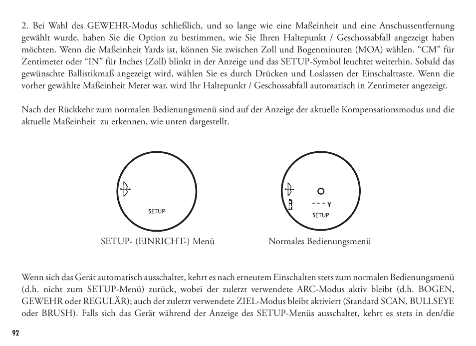 Bushnell FUSION 1600 201250 User Manual | Page 92 / 156