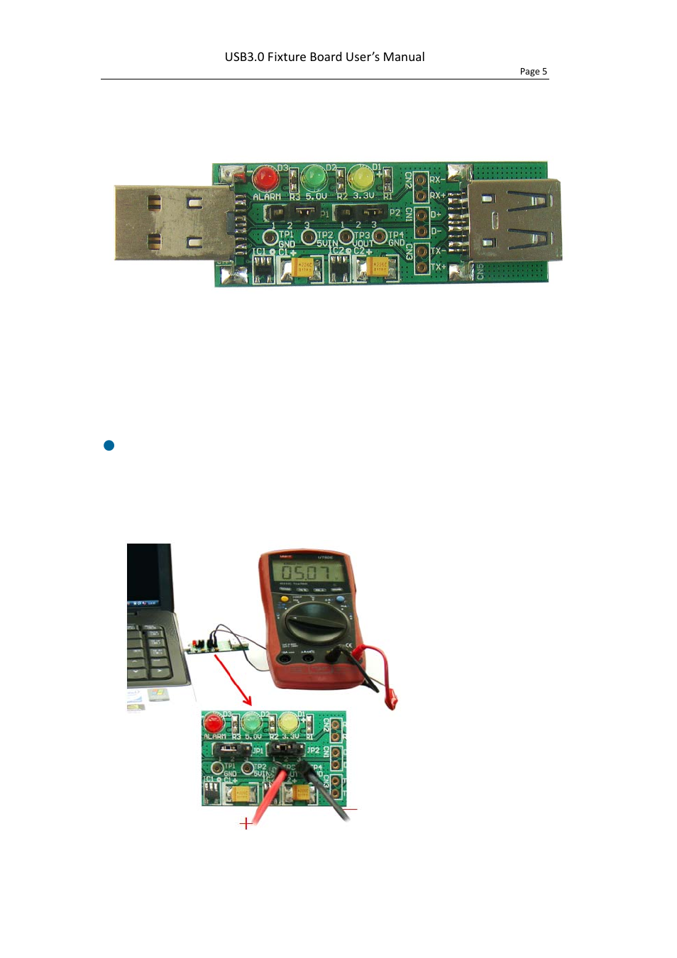 Z voltage test | Bplus U3EX User Manual | Page 6 / 10