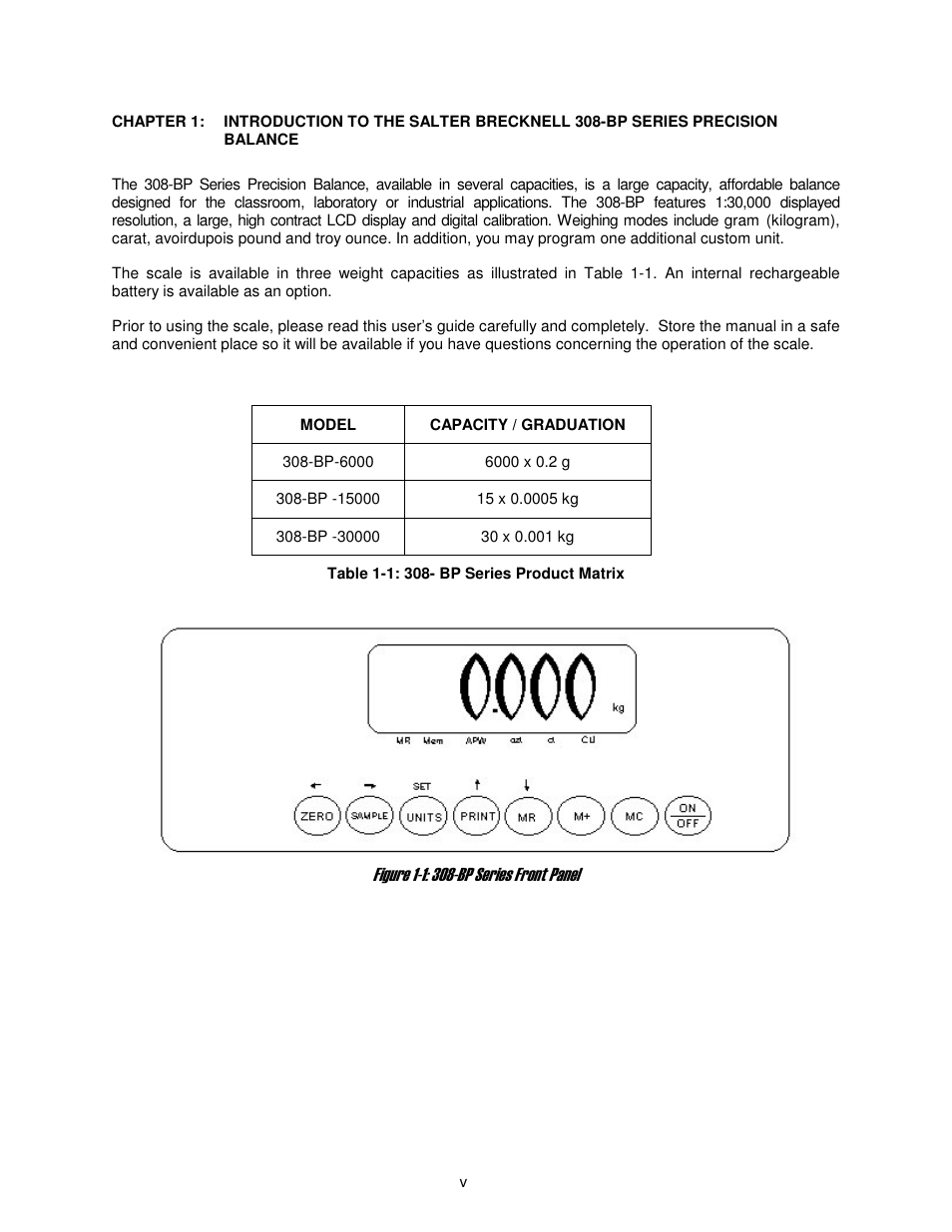 Salter Brecknell 308BP User Manual | Page 5 / 27