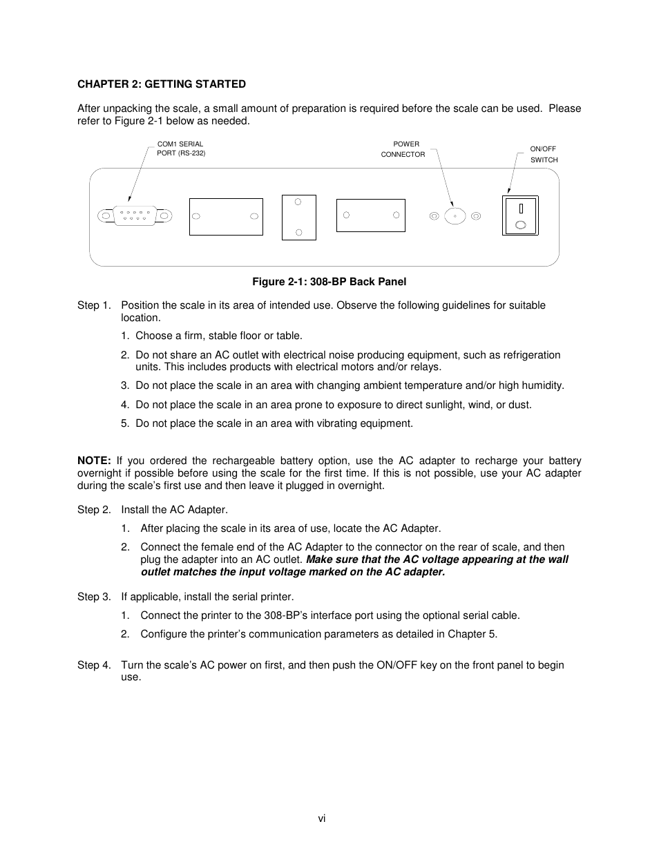 Salter Brecknell 308BP User Manual | Page 6 / 27