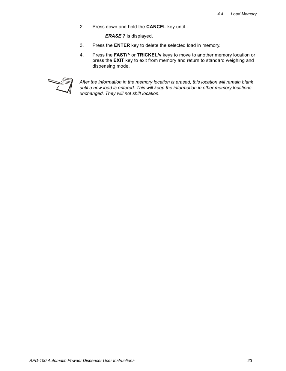 Salter Brecknell APD-100 User Manual | Page 23 / 36