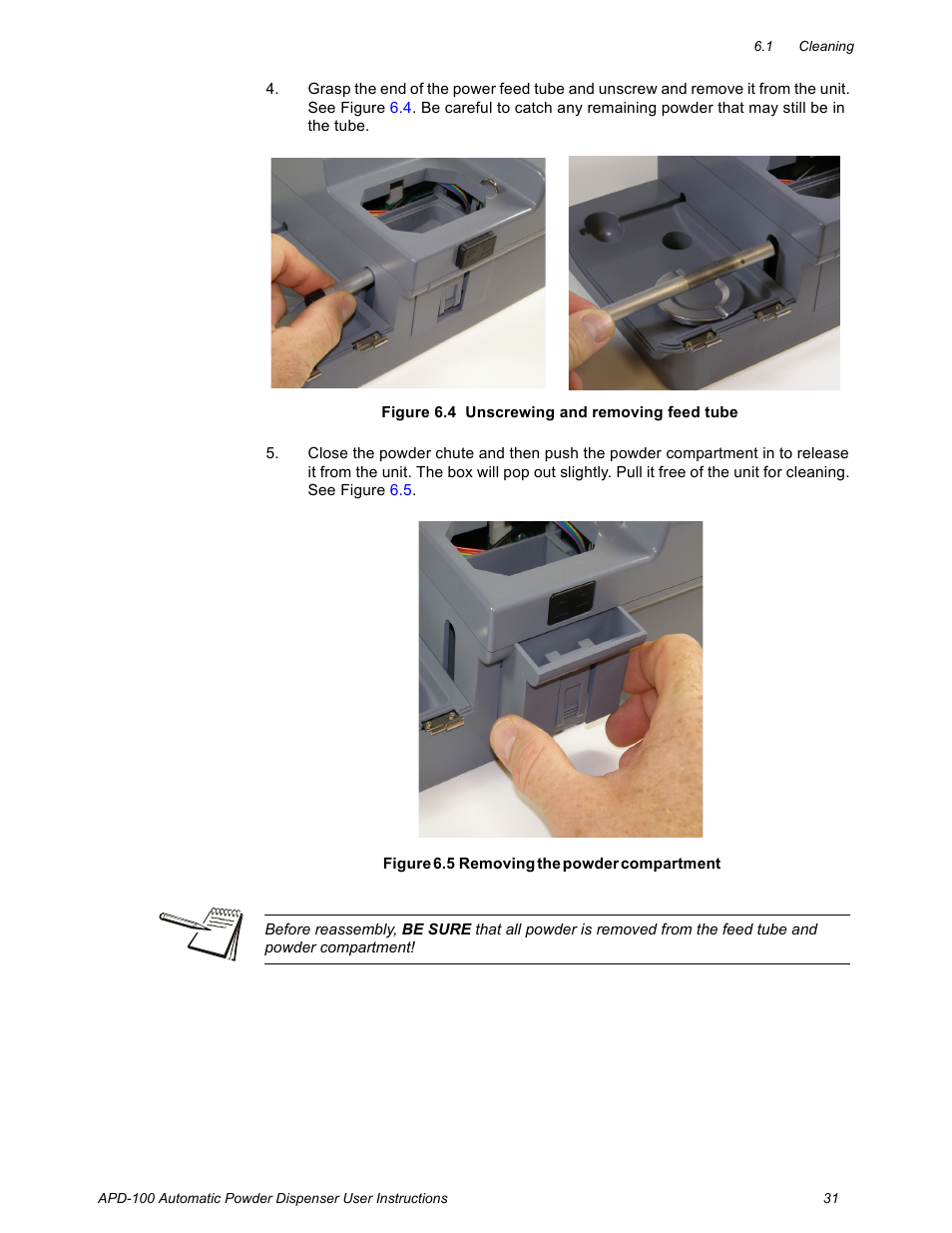 Salter Brecknell APD-100 User Manual | Page 31 / 36