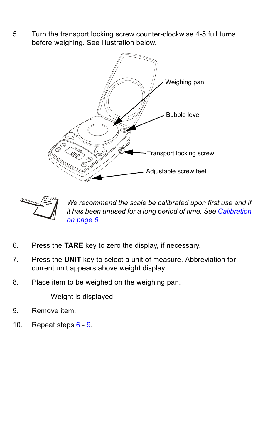 Salter Brecknell CB100 User Manual | Page 2 / 8