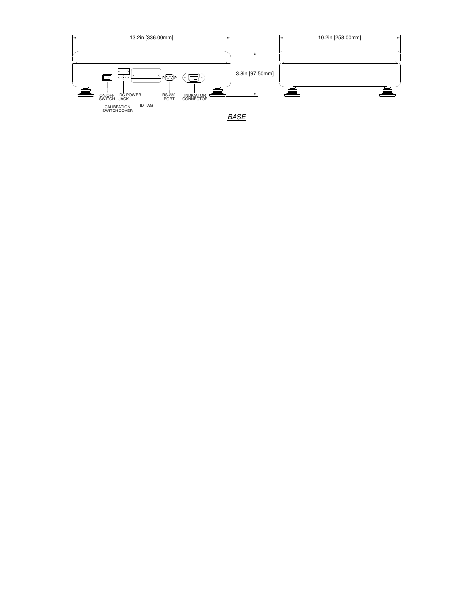 Base | Salter Brecknell SP100 User Manual | Page 9 / 9