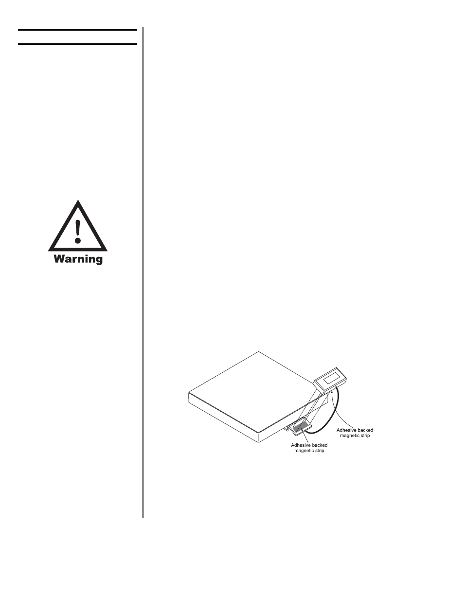 Figure 7 mounting the display, Installation | Salter Brecknell 3700LP User Manual | Page 16 / 20
