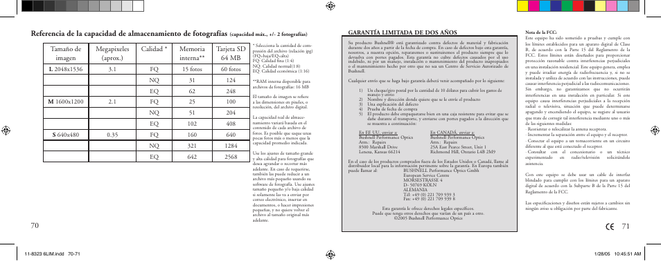 Bushnell 11-8323 User Manual | Page 36 / 73