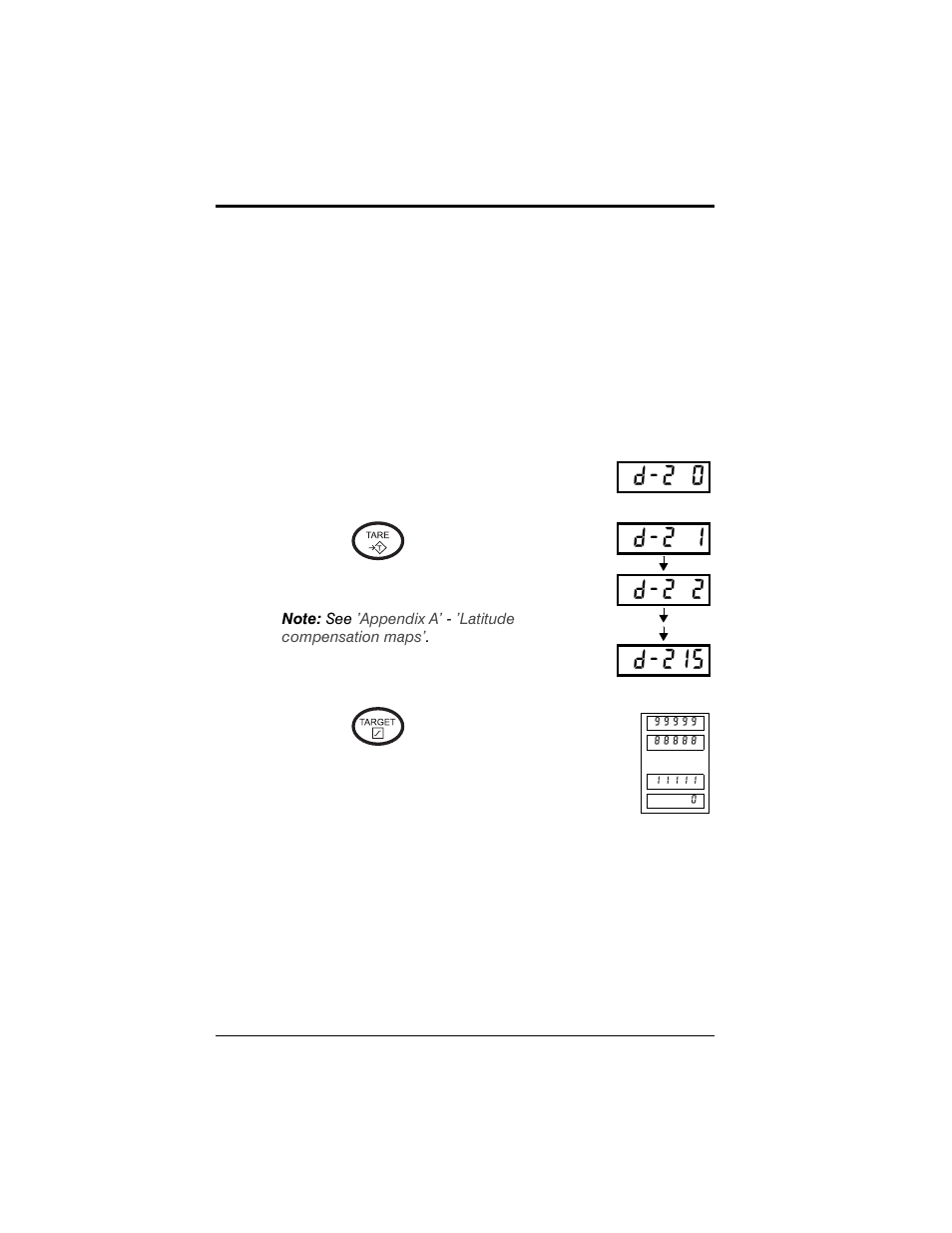 Latitude compensation, 2latitude compensation | Salter Brecknell C3225 User Manual | Page 10 / 40